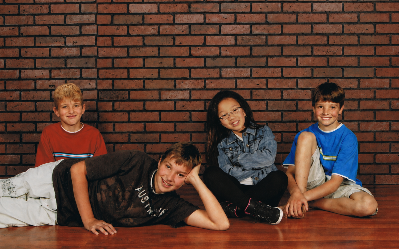 photo 4 enfants
