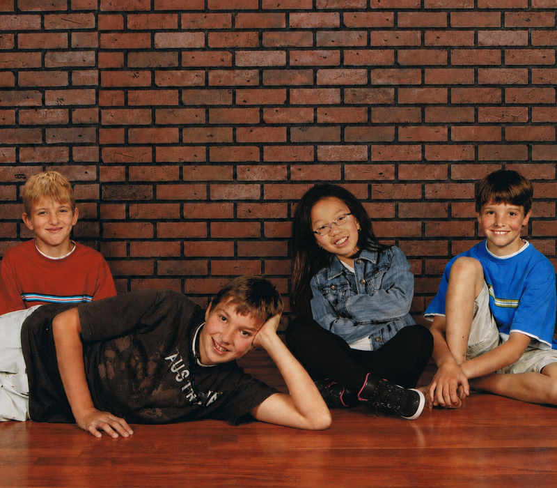 photo 4 enfants